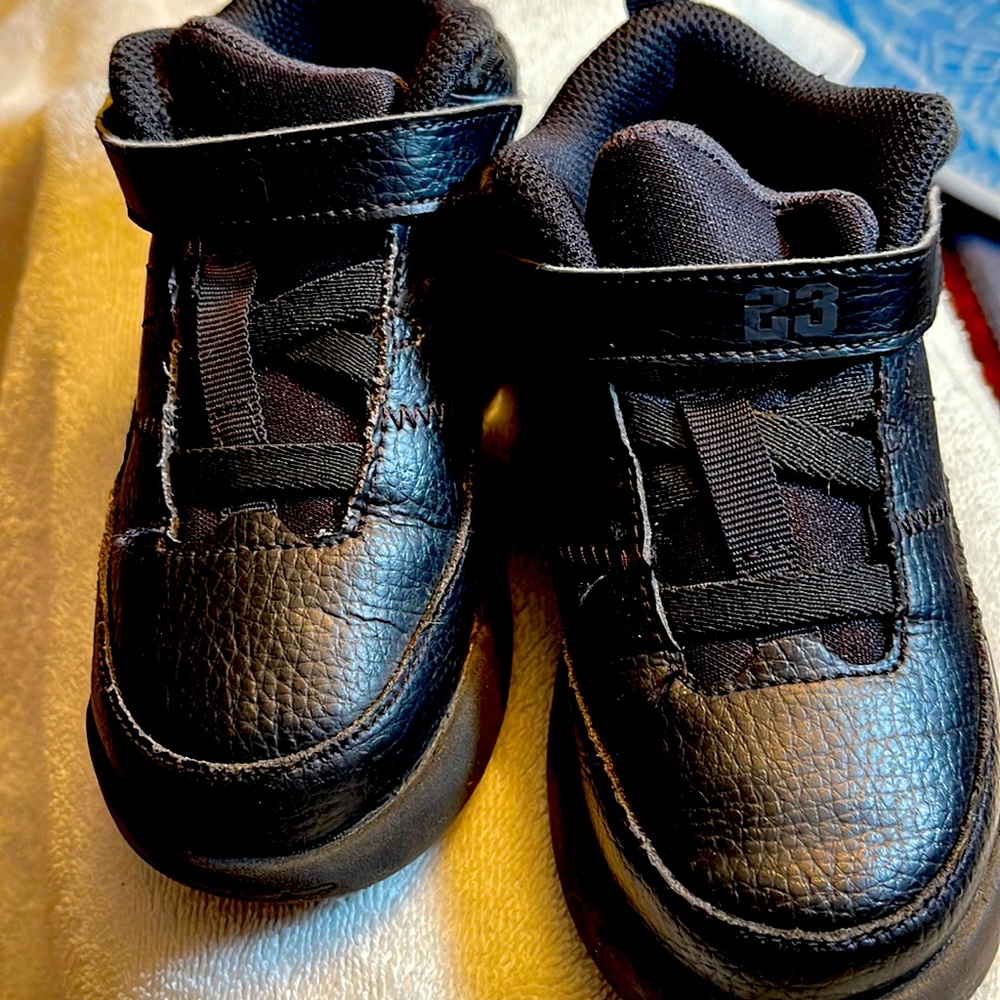 Jordon sneakers black size 10c